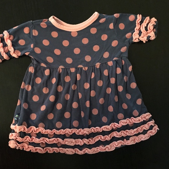 Kickee Pants Polka Dot Dress - Picture 2 of 5